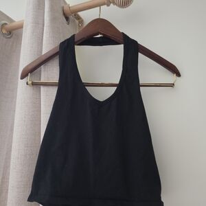 Fashion Nova Black Racerback Tank